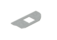 OBO MPRM2 1LE Montageplatte m.1xLochbild 