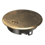 OBO GES R2 CuZn Klappdeckel 