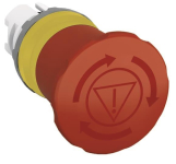 ABB Not-Halt-Taster-Vorsatz   MPET4-1018 