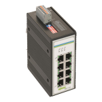WAGO 852-1102 Industrial-Switch,8 Ports 