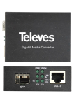 Televes Medienkonverter        MKRJ45-SF 