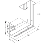 Kleinhuis Flachwinkel BS        BW1308.3 