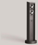 BEGA Anschlusssäule 2x230V grafit  70384 