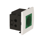 OBO SDE-RW D0GN1 Steckdoseneinheit Modul 