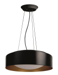 MEGAM Pendelleuchte RENZO AMBIENTE BK/GD 
