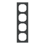 BJ Abdeckrahmen 4-fach          1724-45M 