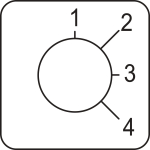 Schneider Bezeichnungsschild     KZ18417 