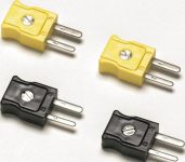 Fluke 80CJ-M 2xThermoelement-Stecker 