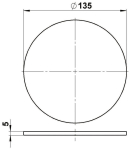 ALBE Einscheibensicherheitsglas 90220338 