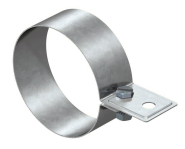 OBO 301 DIN-80 Regenrohrschelle 80mm St 