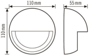 ESYLUX Abdeckkappe für Bewegungsmelder 