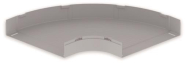 Unex Flachbogen 90° lichtgrau      66530 