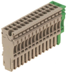 Weidmüller ZP 2.5/1AN/14 GN/BE Reihen- 