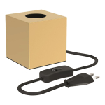 BAIL Table Lamp Square E27 Gold   145197 