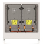 Clage        ISX Twin mit Aufputzschrank 