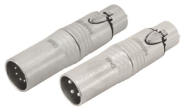 S&H Adapter XLR/XLR 5pol male      82933 