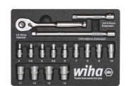 Wiha Ratschenschlüssel Set 1/4" 17-tlg 