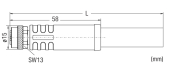 WAGO 756-3501/050-020 Power-Leitung, 