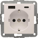 Berker Steckdose SCHUKO/USB AC  48148982 