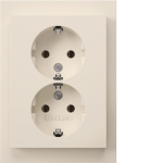 Berker Doppelsteckdose SCHUKO m 47747009 
