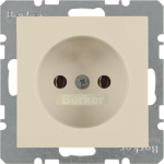 Berker Steckdose o.Schutz-    6167038982 