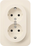 Berker Doppelsteckdose SCHUKO   47592089 