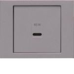 Berker Z-ST f.USB K.x alu m     48607003 