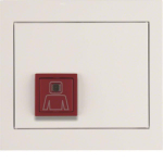 Berker Ruftaster m.Rahmen       52067009 