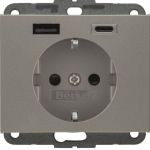 Berker Steckdose SCHUKO/USB AC  48147004 