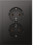 Berker Doppelsteckdose SCHUKO m 47747006 