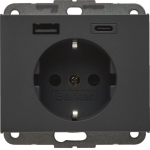 Berker Steckdose SCHUKO/USB AC  48147006 