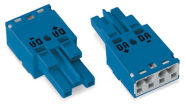 WAGO 770-1102 Buchse,2-polig,Kod. I,blau 