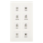 MDT RF-GTT8W.01 KNX RF+ Funk Glastaster 