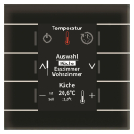 MDT BE-GBZS.01S KNX Glas Bedienzentrale 