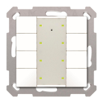 MDT BE-TA55P8.02 Taster Plus 55 8-fach 