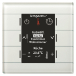 MDT BE-GBZW.01 Glas Bedienzentrale Smart 