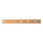 Striebel Cu-Schiene 30x10mm       ZX1064 
