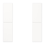 JG Tastensatz komplett 2fach  LS502TSAWW 