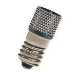 BAIL E10 T10X27 M.LED Green  LE2808C006G 