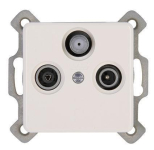 Kopp Antennensteckdose 3-fach  917113080 