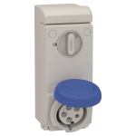 Schneider Wandsteckdose verriegelt 83092 