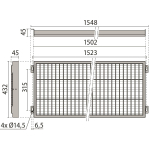 PIL GYM+ 3 145 S/EW 840 WH87     3100007 