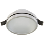 EVN Alu-EBleuchte rd starr Glas   658014 