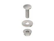 NIED Flachrundkopfschraube   FLMU 6X20 F 