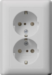 GIRA 0783015 SCHUKO-Doppelsteckdose SH+ 