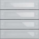 GIRA 5539000 Ruftastenmodul 4fach 