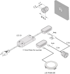 Hera Möbel Einbauschalter    61500051701 