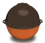 3M schwarz/orange Kugelmarker    1407-XR 