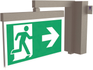 RP RZ-Leuchte Wand-Flagge EB + AMWA403SC 