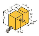 Turck Induktiver Sensor   SI3,5-K10-AP6X 